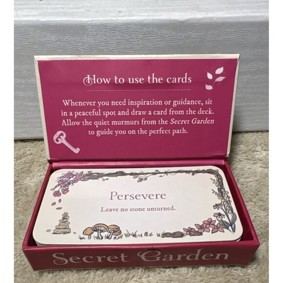 Secret Garden Inspiration & Guidance Card Deck By Jessica Le - Picture 3 of 7
